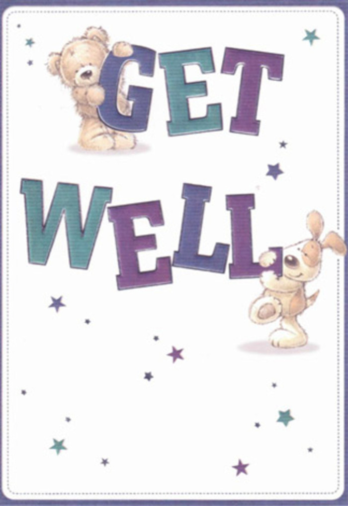 This delightful get well card is a miniature celebration of healing and support, crafted with a warmth as familiar as the welcoming shopfronts along Lordship Lane. At its center, a gentle bear and a floppy-eared puppy-each infused with character and softness-share their get well wishes. Playful stars tumble around them in a sweep of indigos and aquas, their joyful movement reminiscent of children's laughter echoing through Dulwich Park. The bold typography, accented in hues of purple and teal, anchors the message with playful assurance and hope. Artistic textures bring the bear's plush fur and the puppy's velvet ears to three-dimensional life, inviting an almost tactile response. Like the expert composition of a soothing bouquet by Flower Delivery East Dulwich, each visual detail feels hand-placed to convey utmost care. The card's light, cheerful atmosphere promises to lift the spirits of anyone in recovery, its heartfelt design a gentle reminder that community and compassion are always close, whether shared with a bouquet or a solitary thoughtful note.
